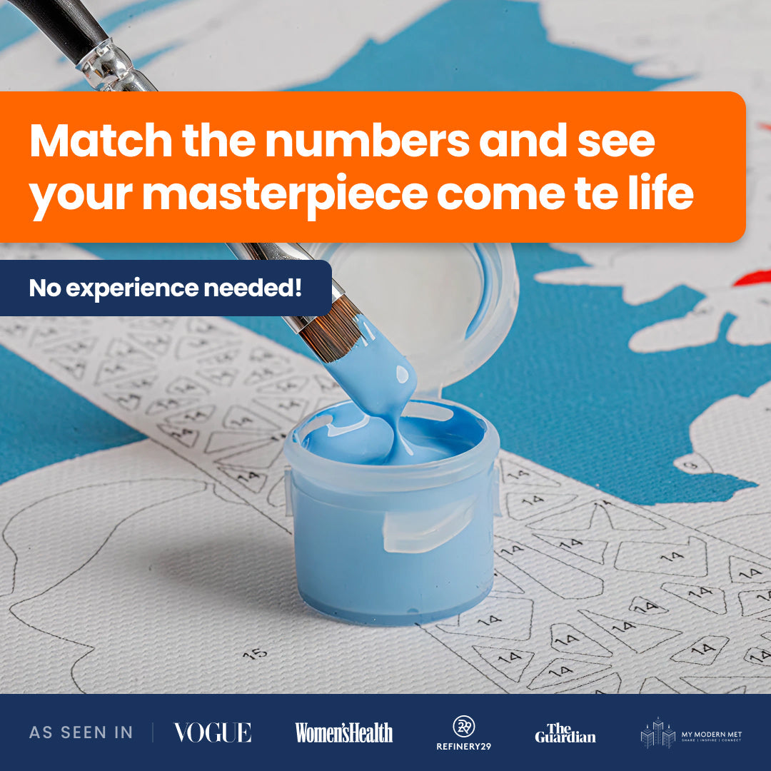 Custom Paint by Numbers Kit